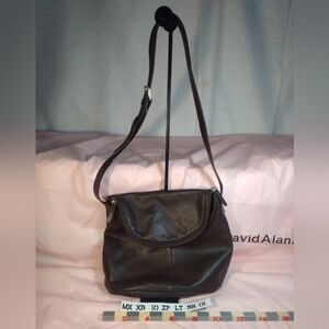 Maxx New York Brown Leather Shoulder Bucket §